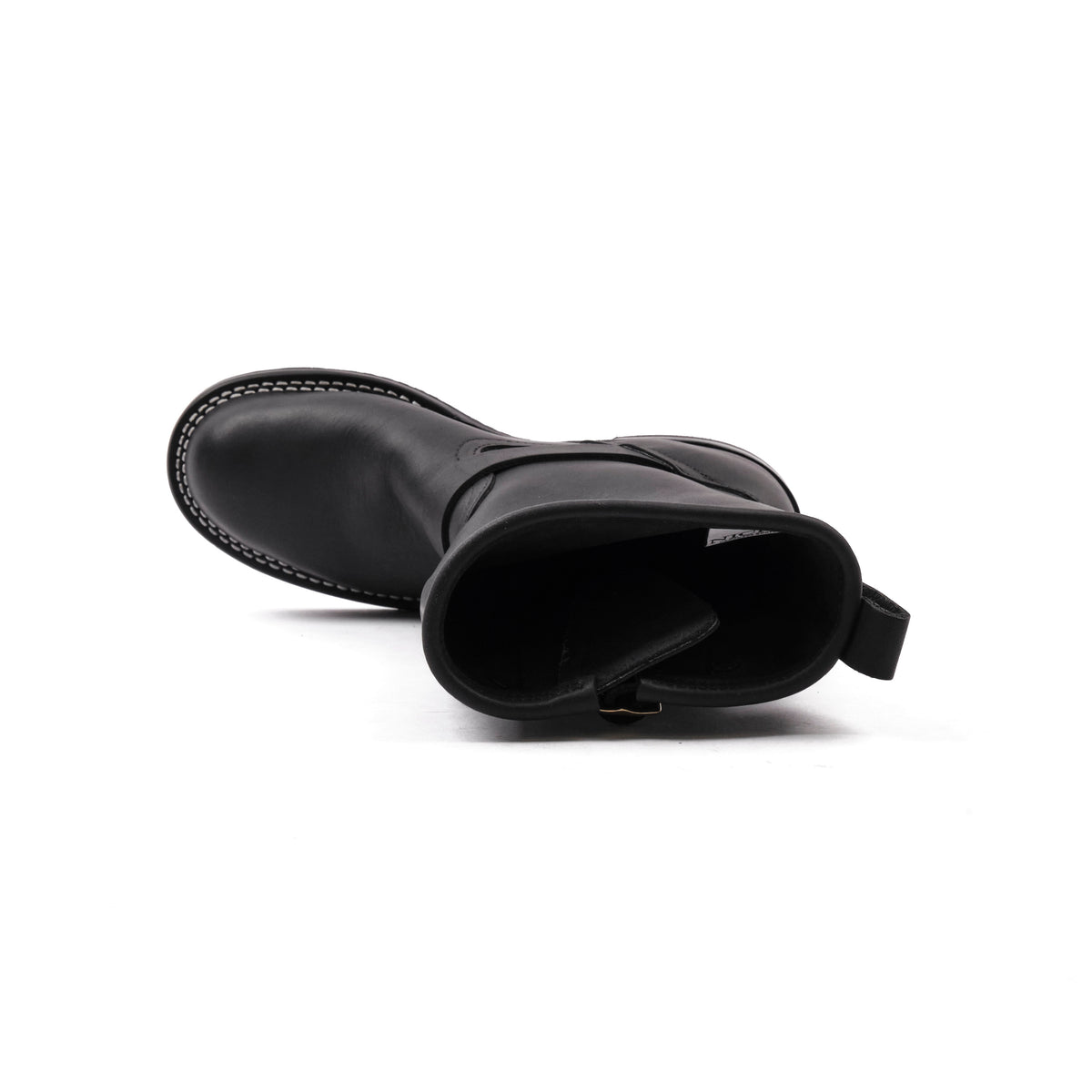 NICKS BOOTS - THE BRAKEMAN ENGINEER - HORWEEN SPOKANE BLACK