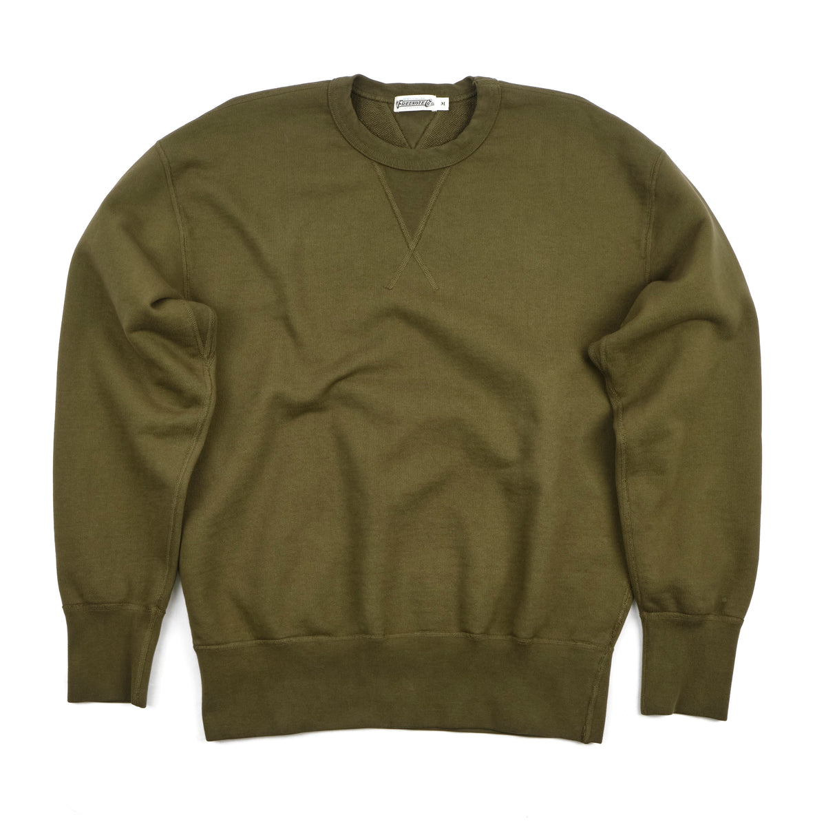 DECK SWEATSHIRT <span>OLIVE</span>