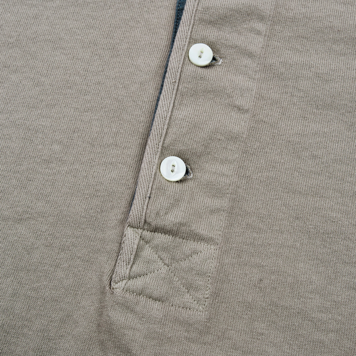 13 Ounce Henley L/S Fog