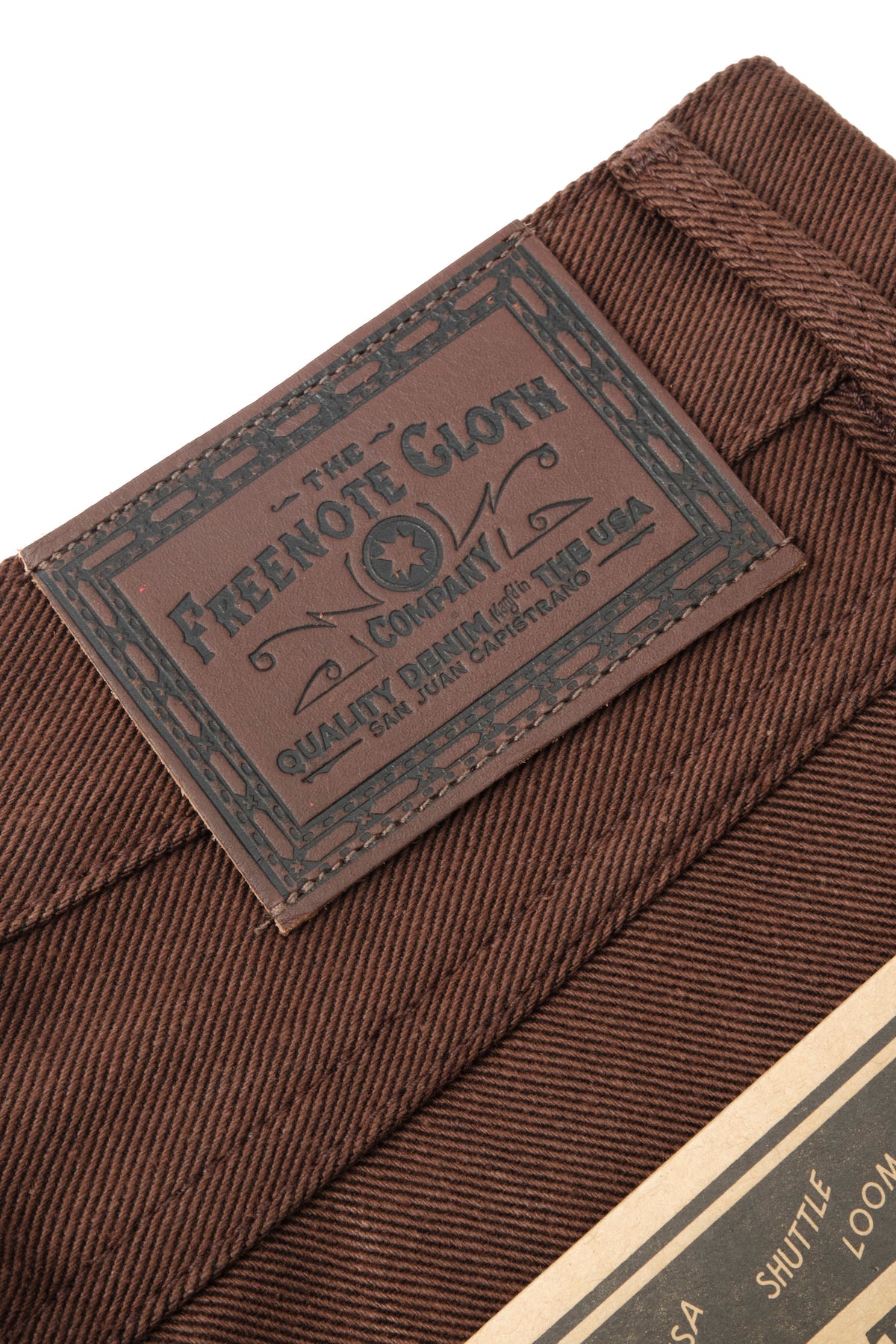 Rios 15 Ounce Dark Brown Denim