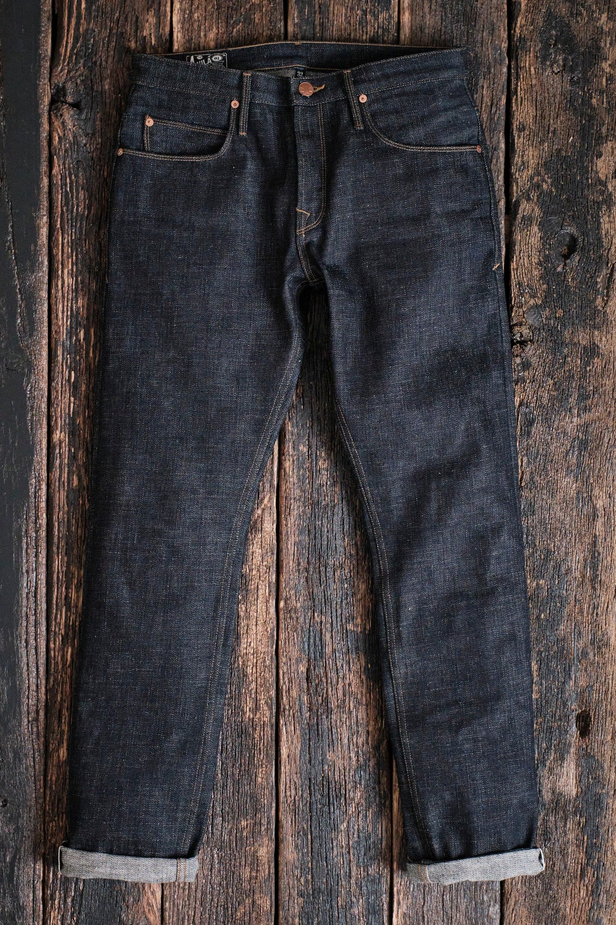 Avila Slim Taper <span> 17 Ounce Indigo Denim</span>