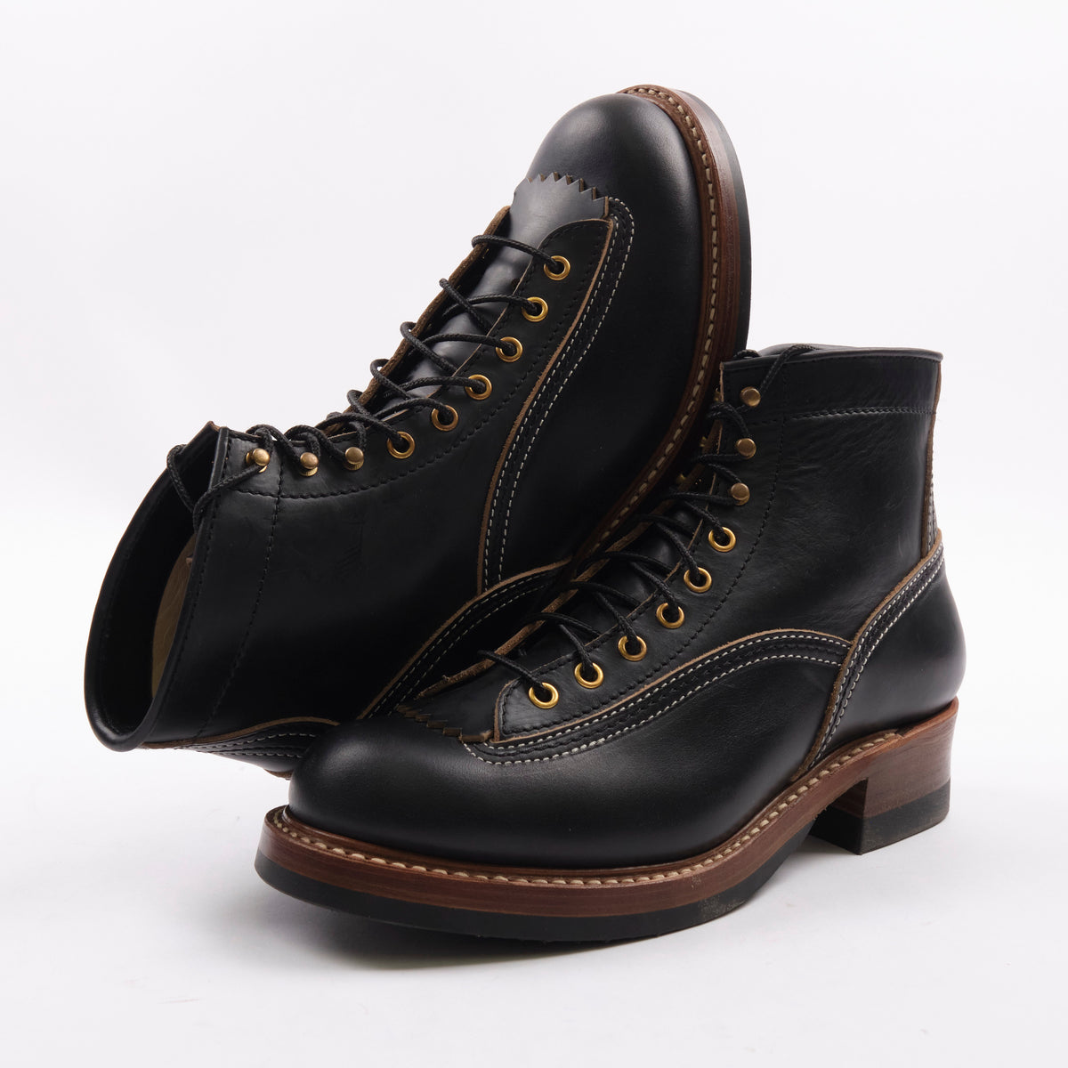 John Lofgren Donkey Puncher Boots - Horween Chromexcel Black