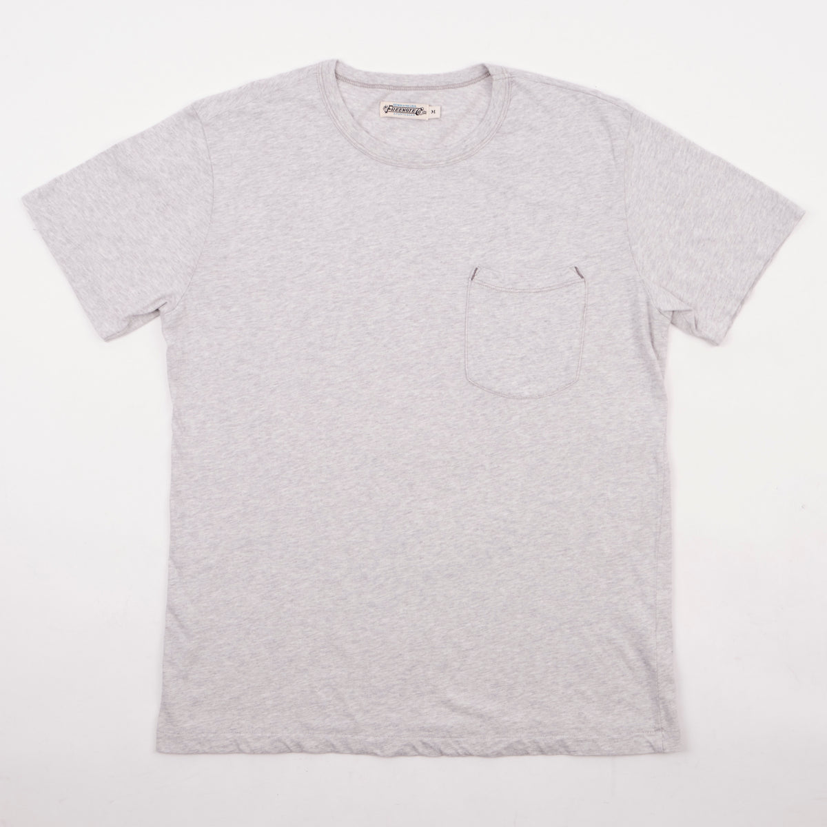 7 Ounce Pocket T-Shirt Heather Grey