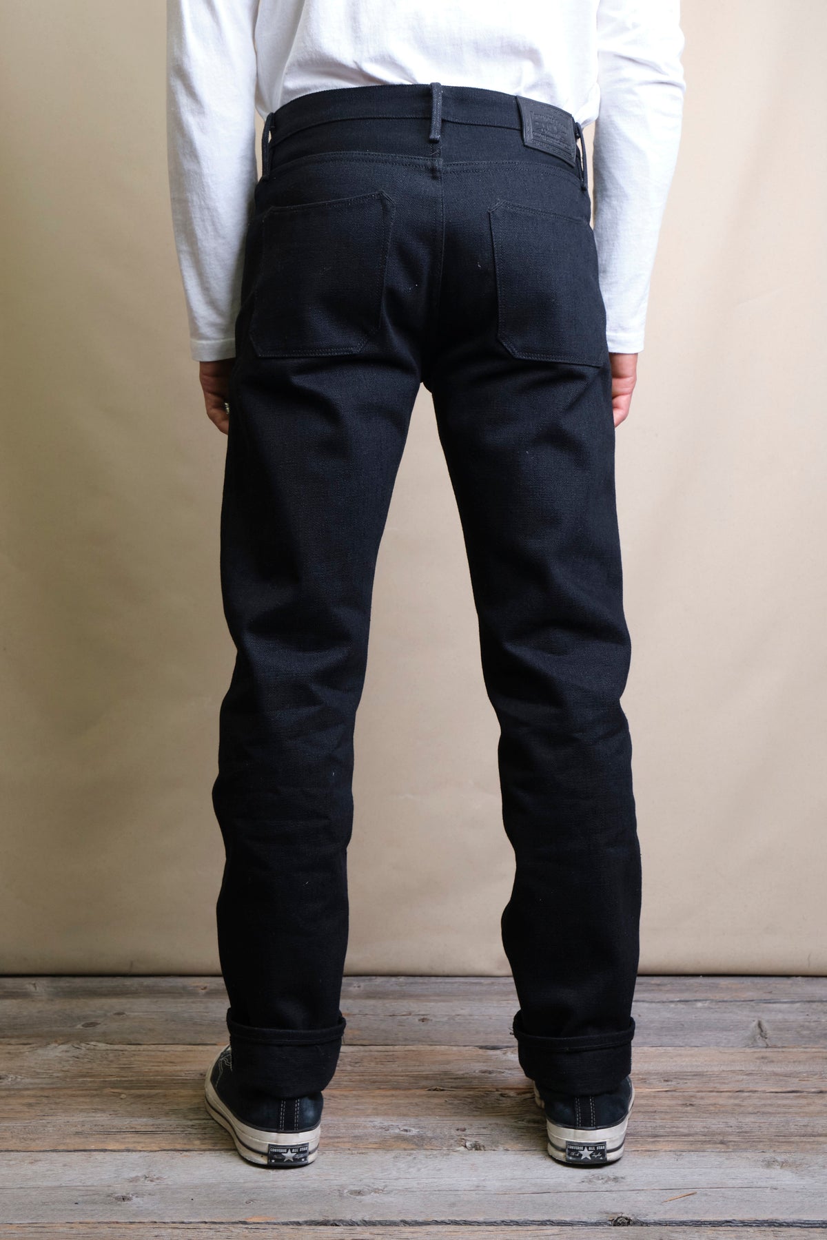 Portola Classic Taper <span> 17 Ounce Black Denim </span>