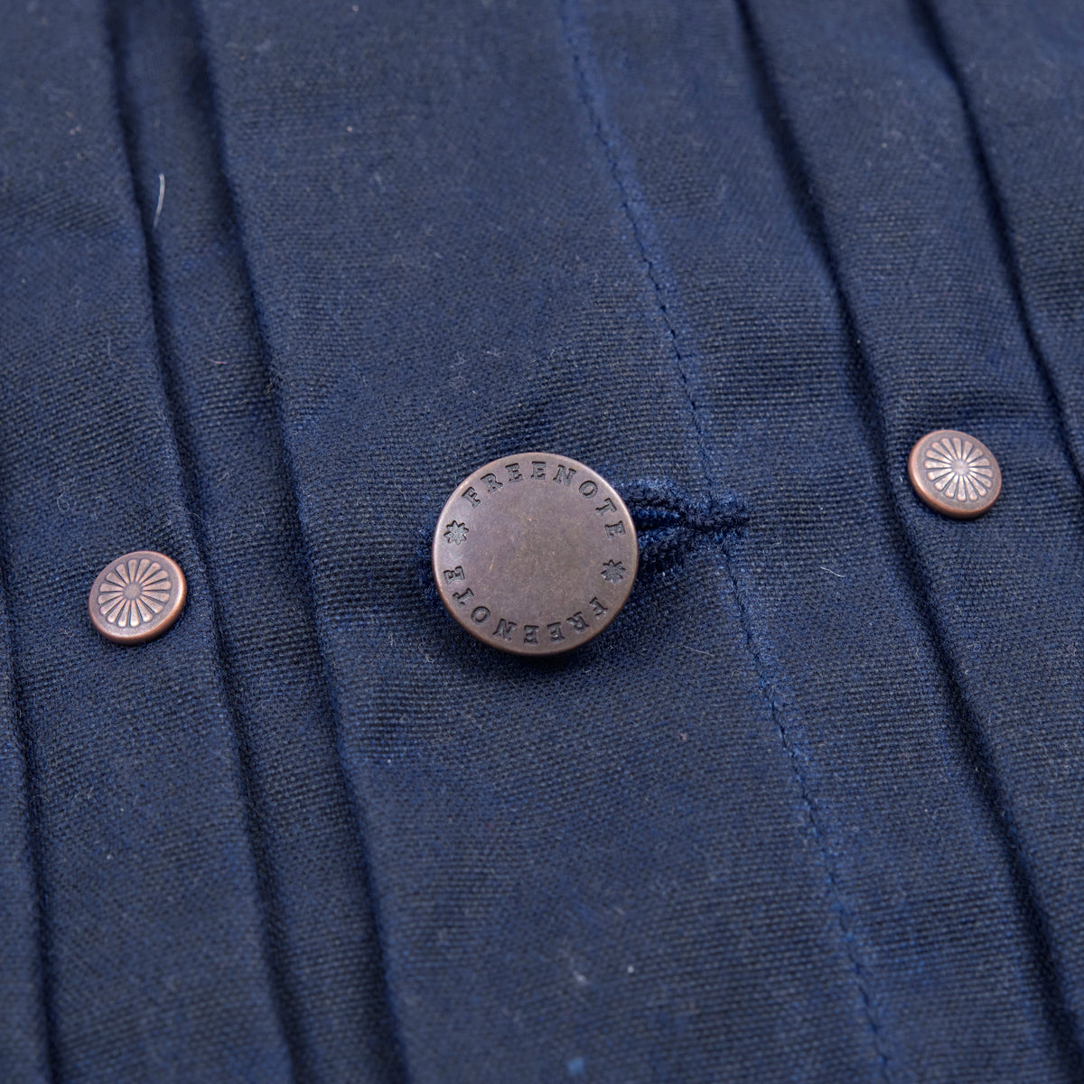 Riders Jacket Waxed Canvas Navy