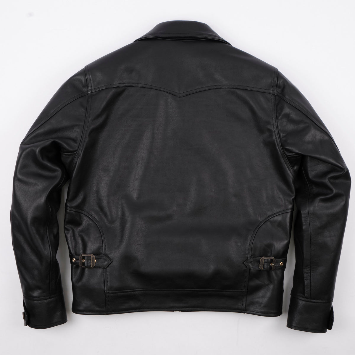 Alcorn Leather Black Cowhide