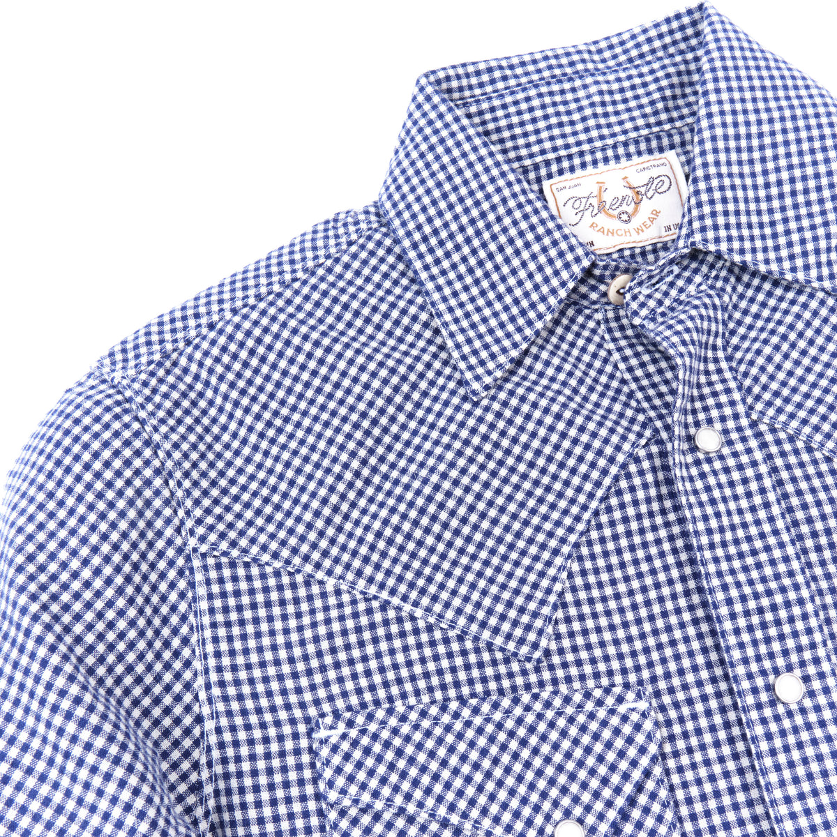 Northfork SS Blue Gingham