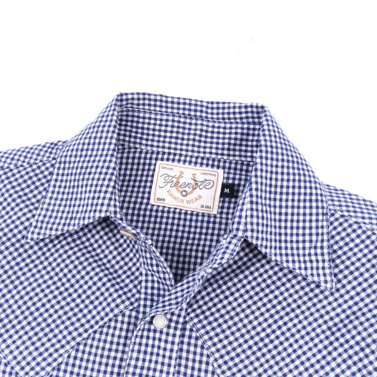 Northfork SS Blue Gingham
