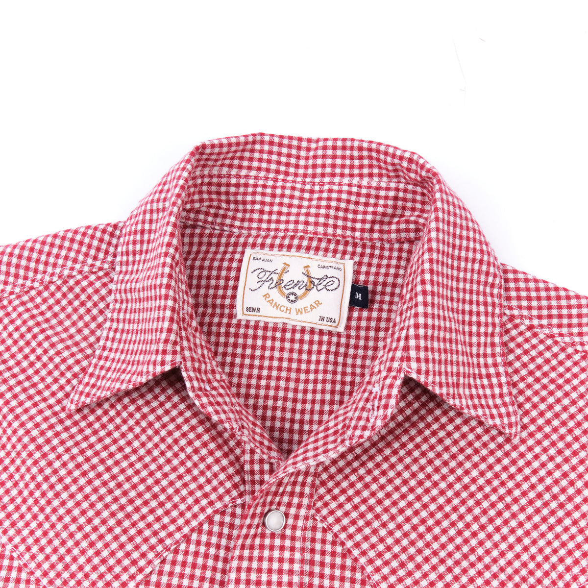 Northfork SS Red Gingham