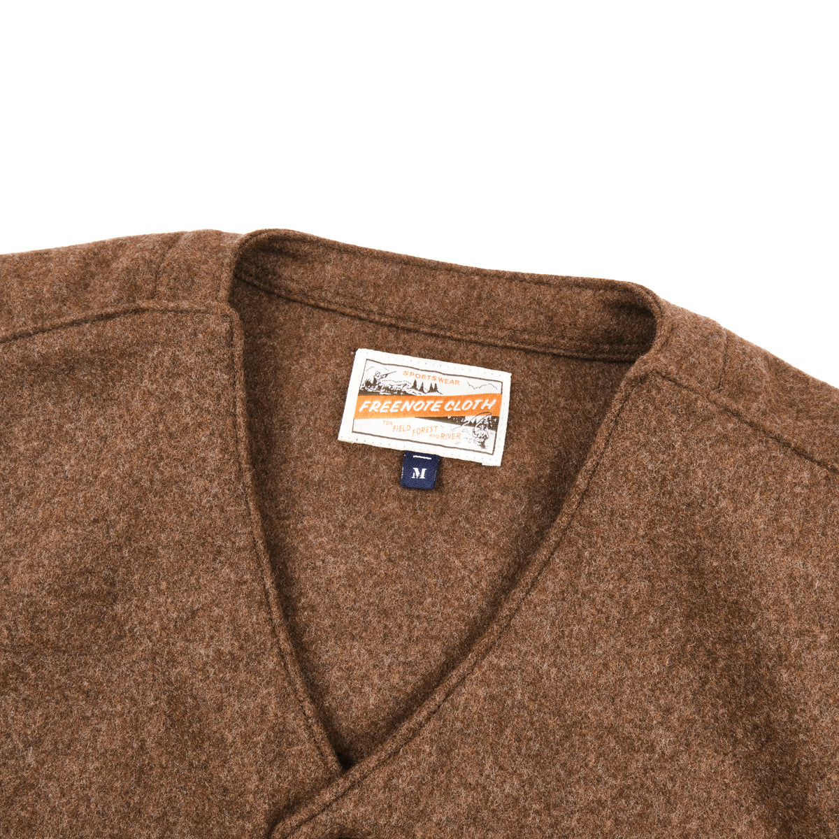 Keynot Brown Wool Hunting Vest