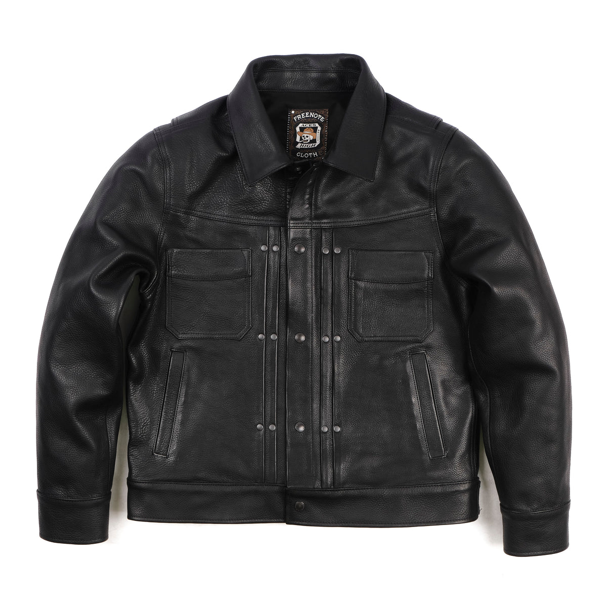 Riders Jacket Black Steerhide