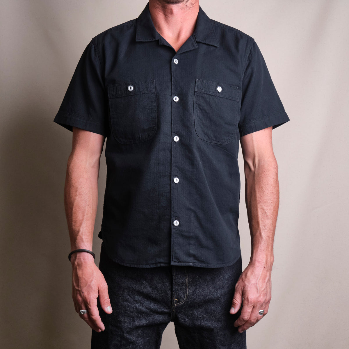 Dayton Black Herringbone