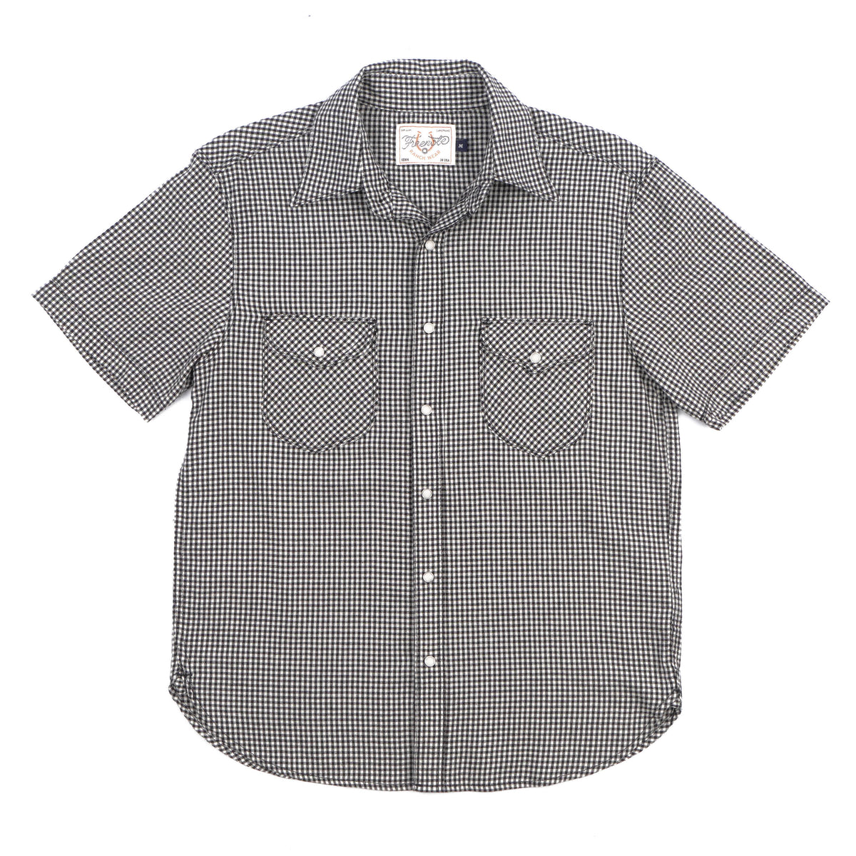 Bodie S/S Black Gingham