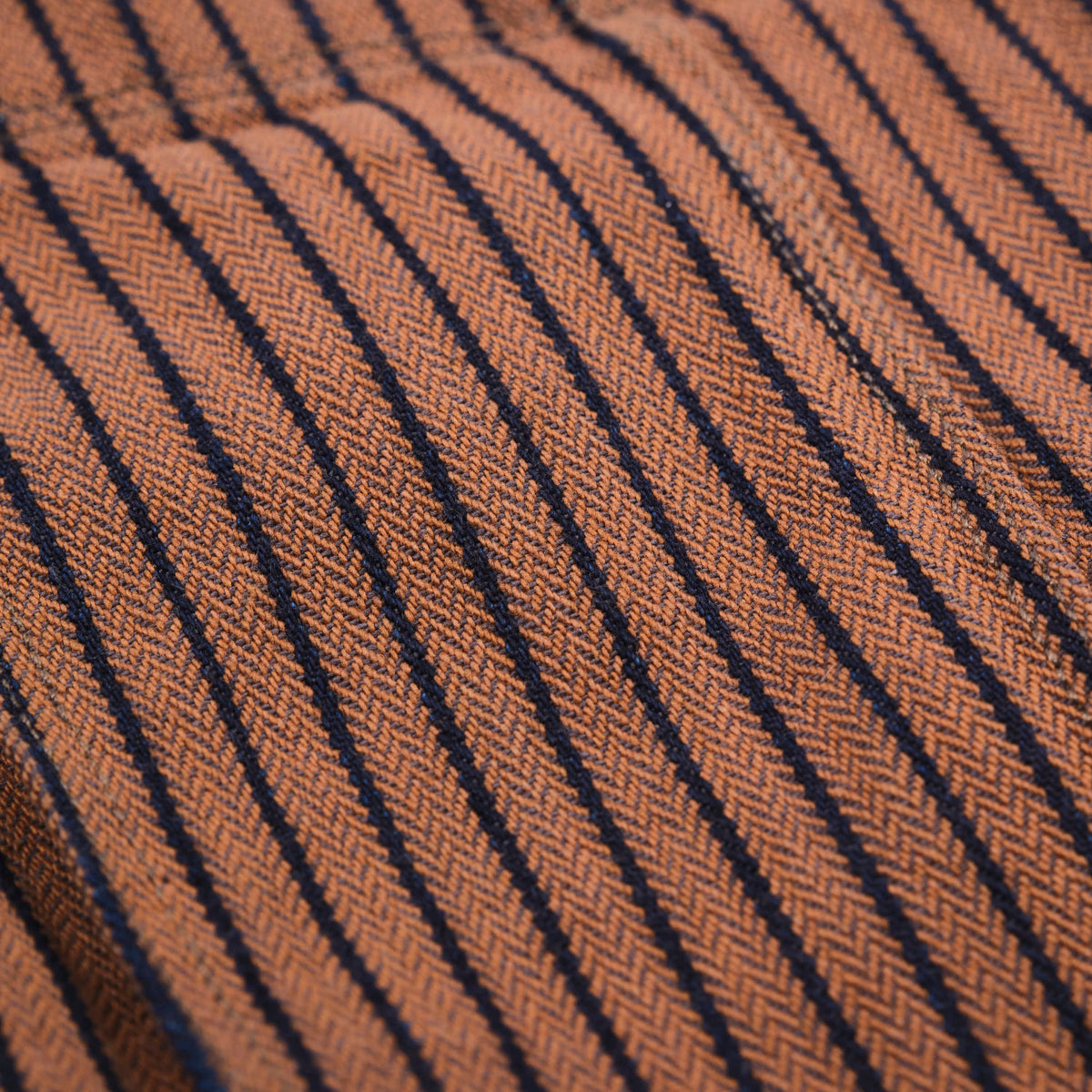 High Low Brown Herringbone Dobby Jacket