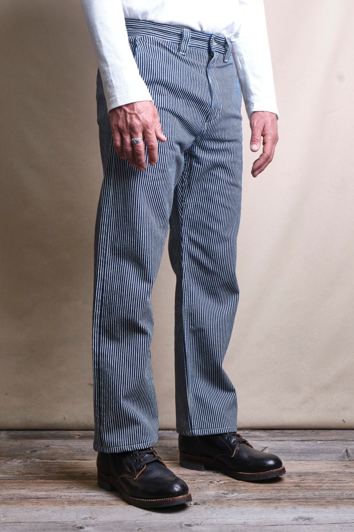 Deck Pant Hickory Stripe