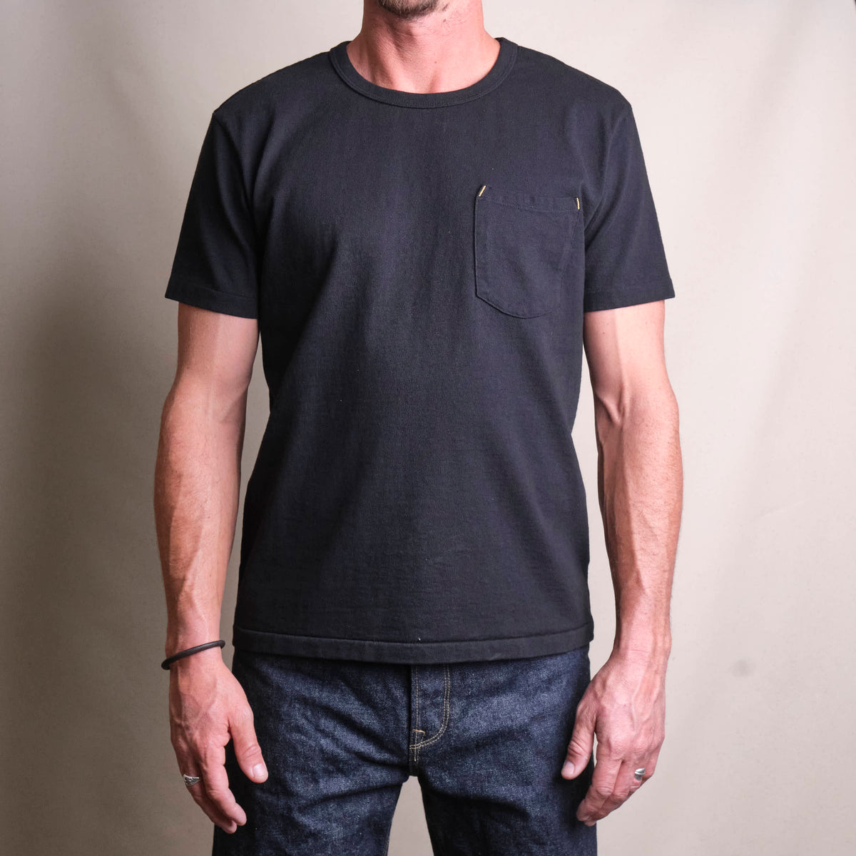 13 Ounce Pocket T-Shirt Black