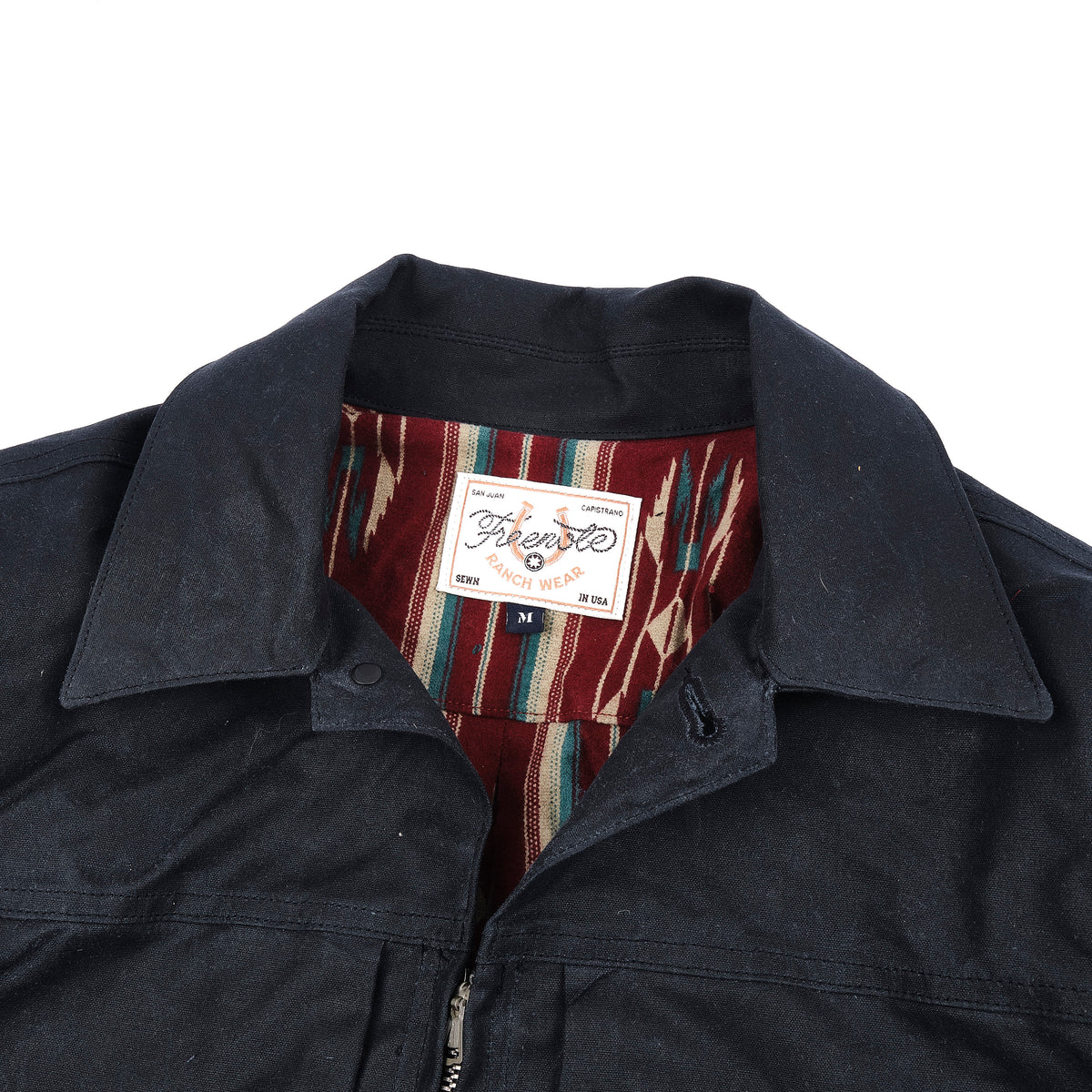 Faro Jacket 10 Ounce Black Waxed Canvas