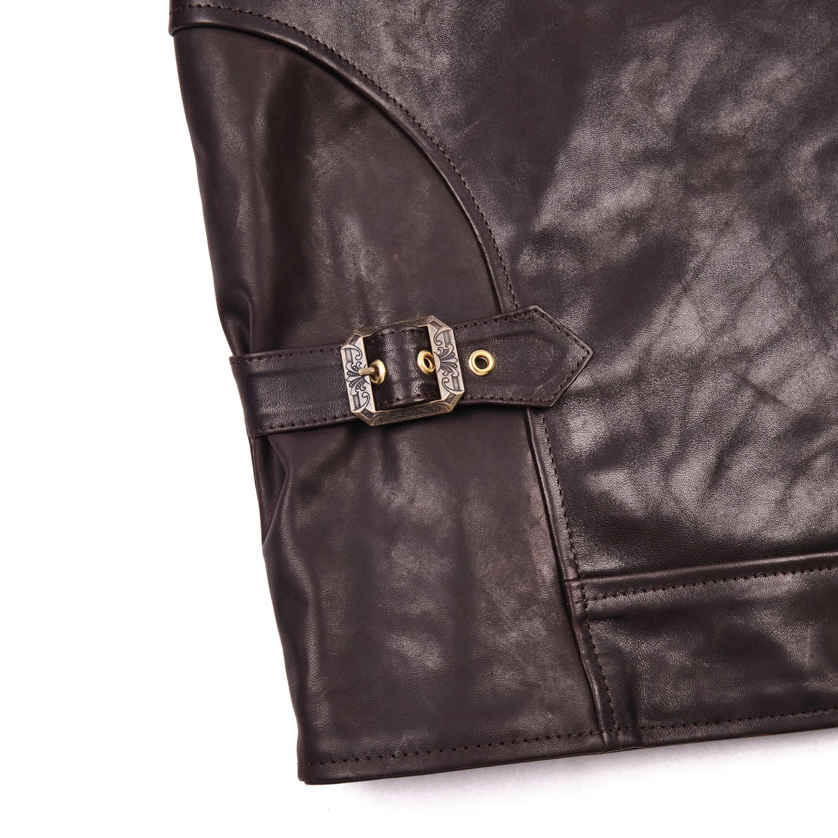 Alcorn Leather Seal Brown Horsehide