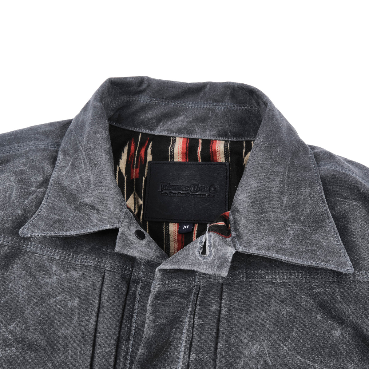 Riders Jacket Waxed Canvas <span> Charcoal</span>