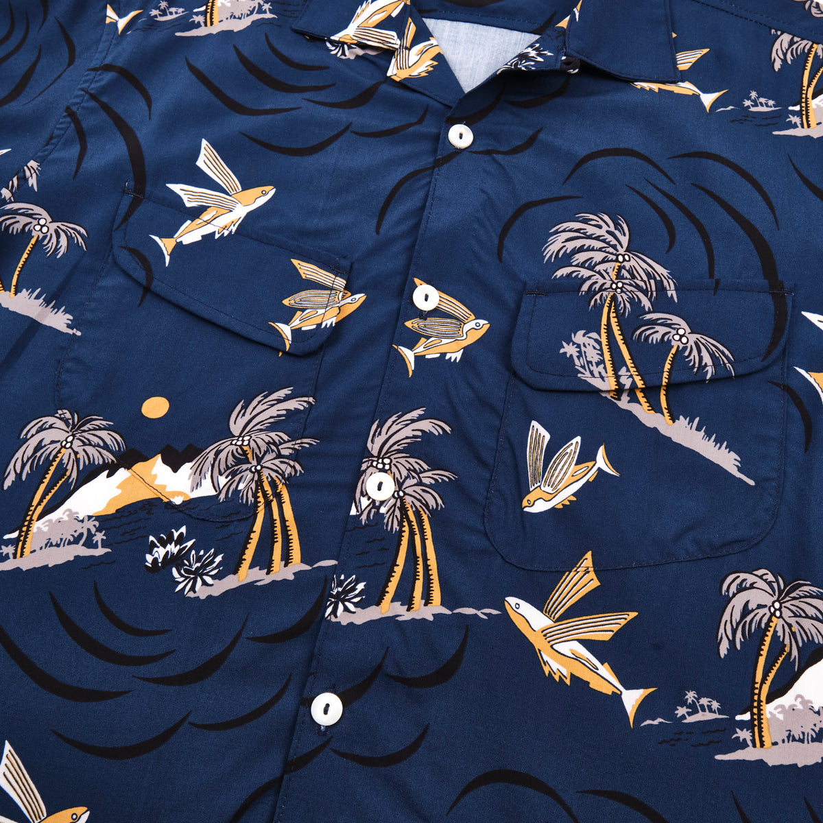 Dean Double Pocket Navy Flying Fish