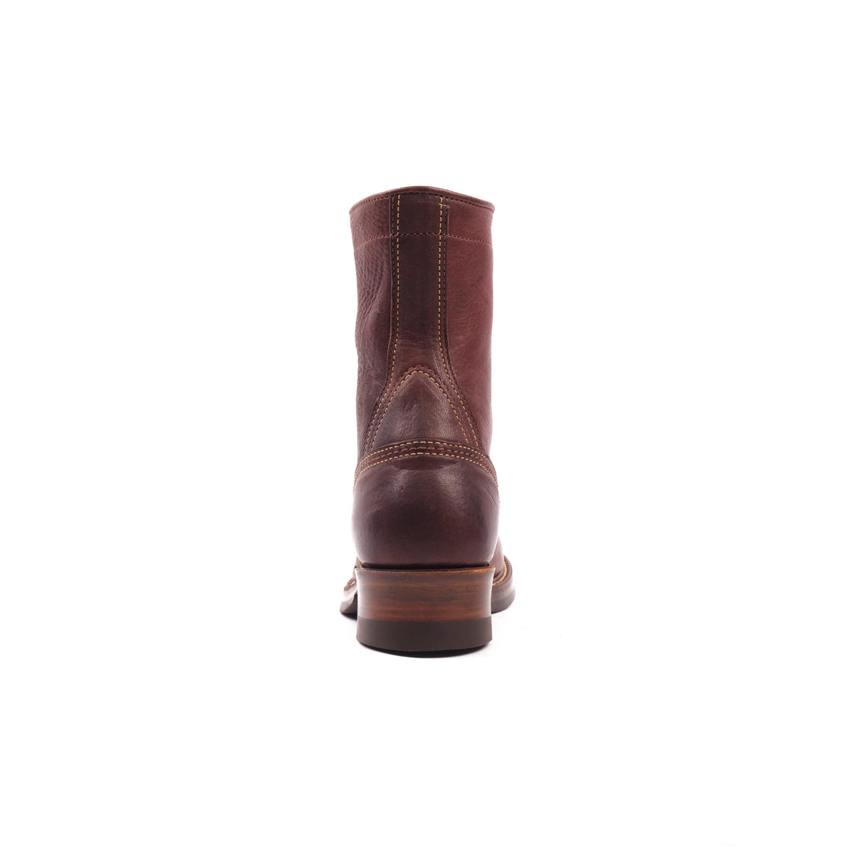 John Lofgren - Donkey Puncher 8" - Ezo Shika Deerskin Dark Brown