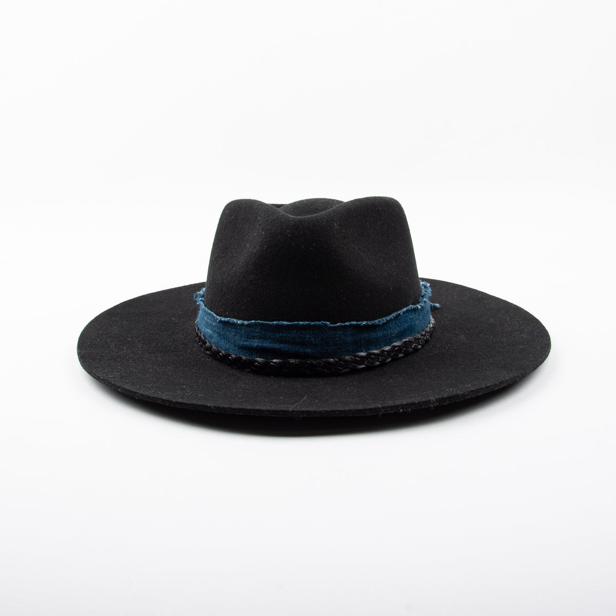 Hampui Teardop Hat <span> Black <span>