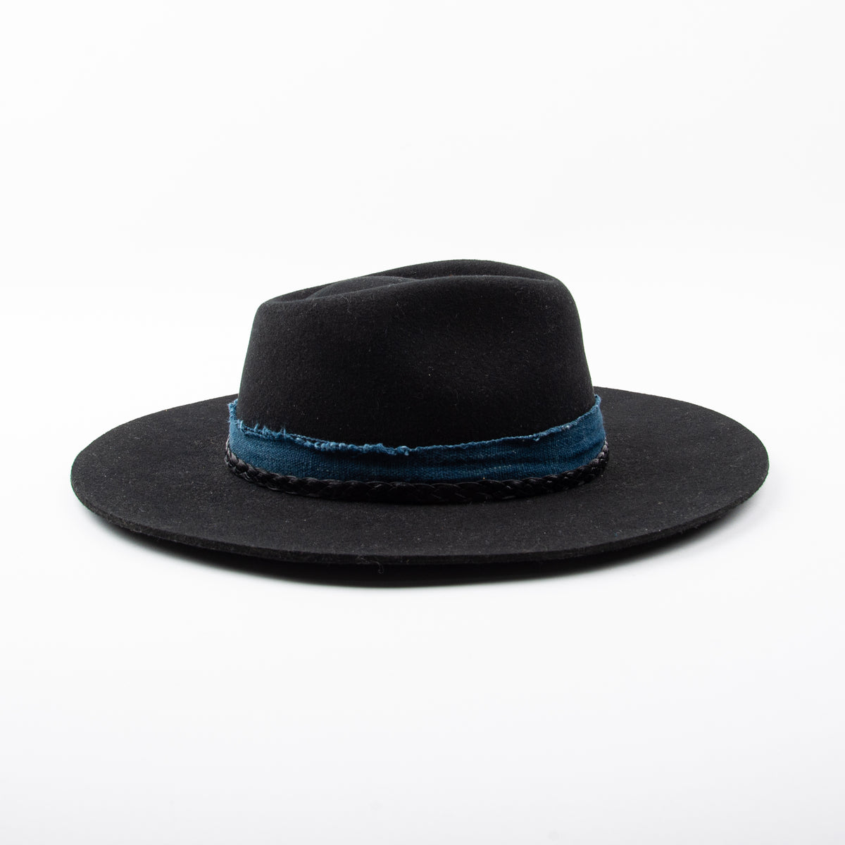 Hampui Teardop Hat <span> Black <span>