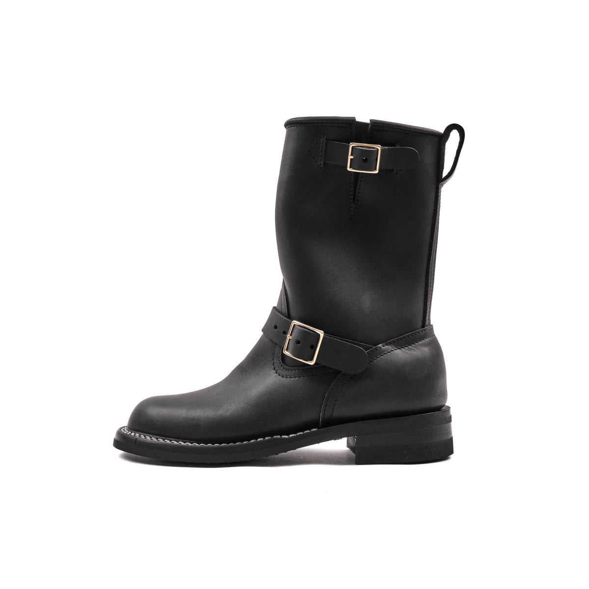 NICKS BOOTS - THE BRAKEMAN ENGINEER - HORWEEN SPOKANE BLACK