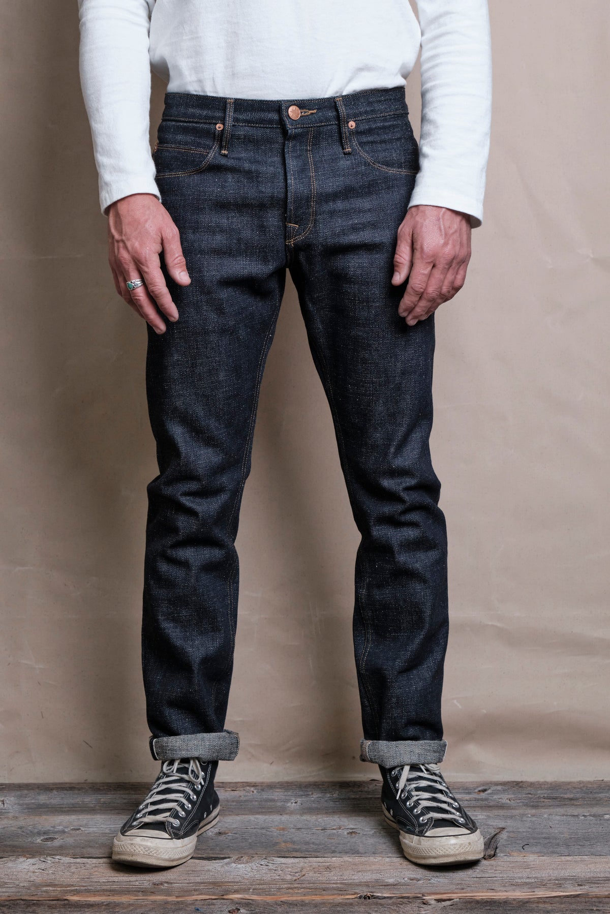 Avila Slim Taper <span> 17 Ounce Indigo Denim</span>