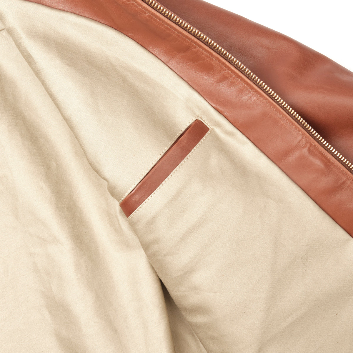 Alcorn Leather Brown Calfskin