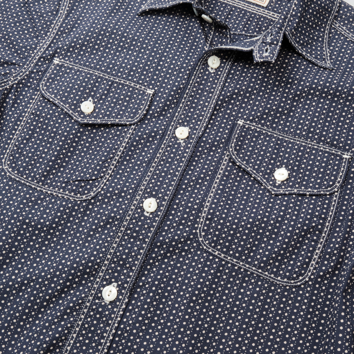 Wells Navy Polkadot