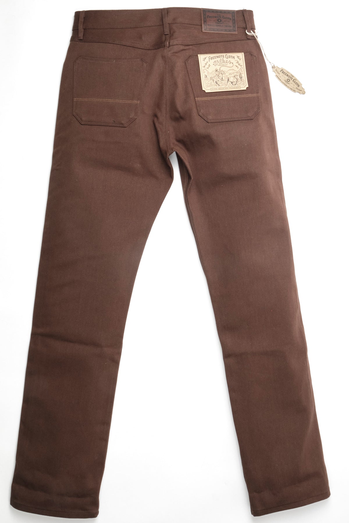 Wilkes Western 15 Ounce Dark Brown Denim
