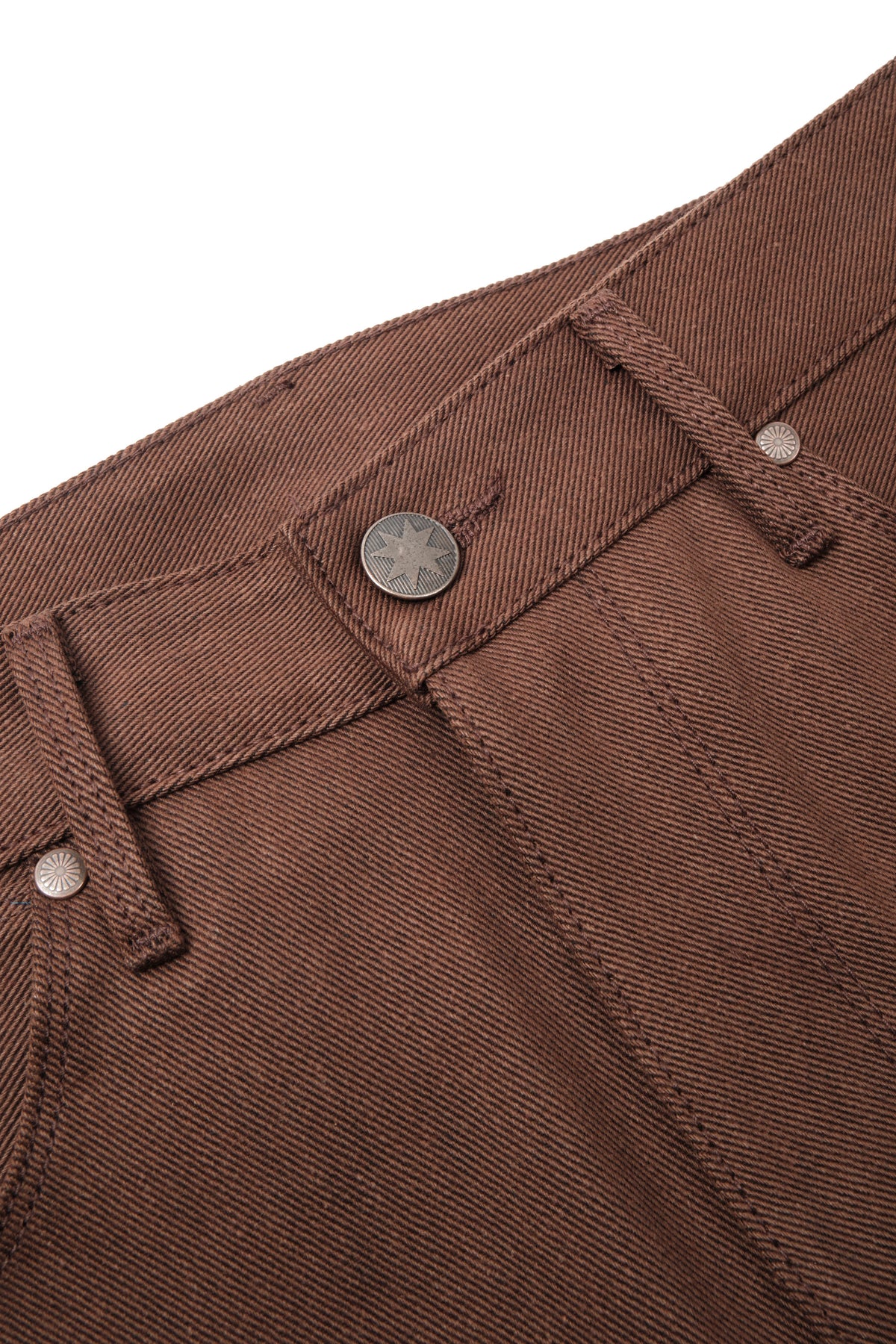 Wilkes Western 15 Ounce Dark Brown Denim