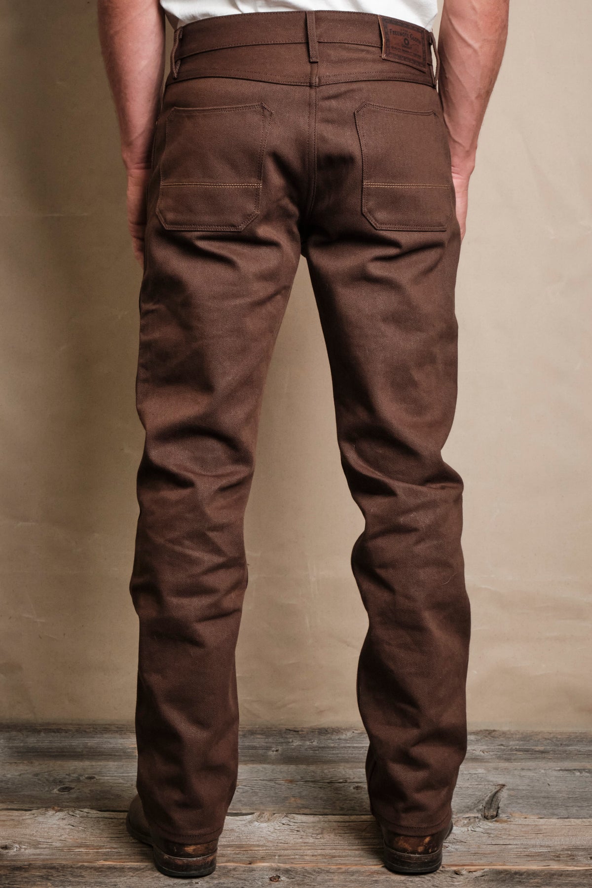 Wilkes Western 15 Ounce Dark Brown Denim