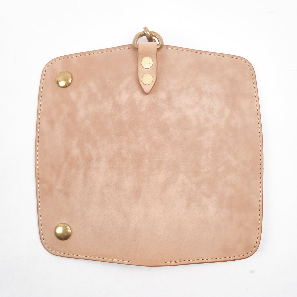 GOLDEN AGE SUPPLY CO. - MARYAM SHELL CORDOVAN UNGLAZED NATURAL - TRUCKER WALLET