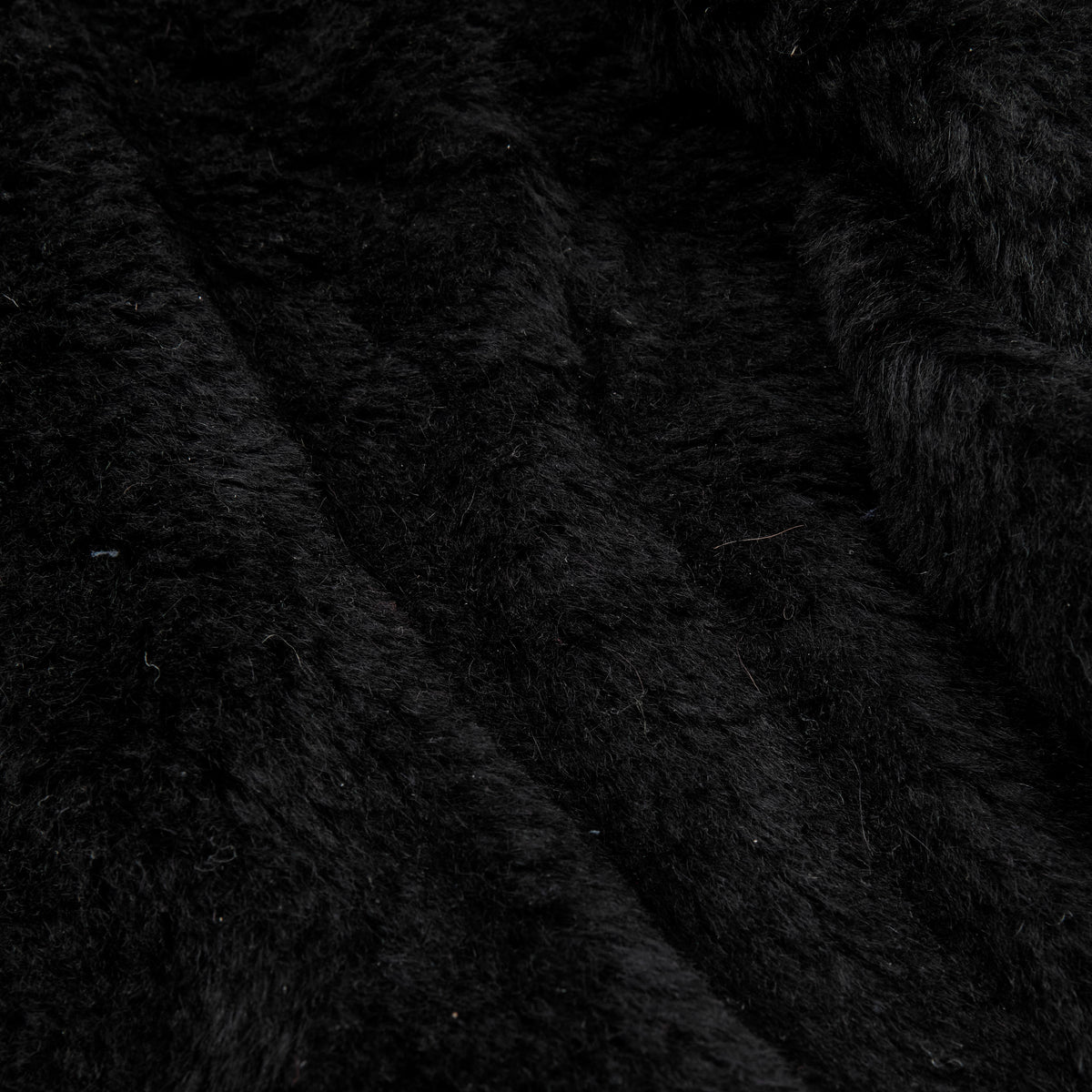 Riders Jacket Heavy Waxed Canvas Black Alpaca