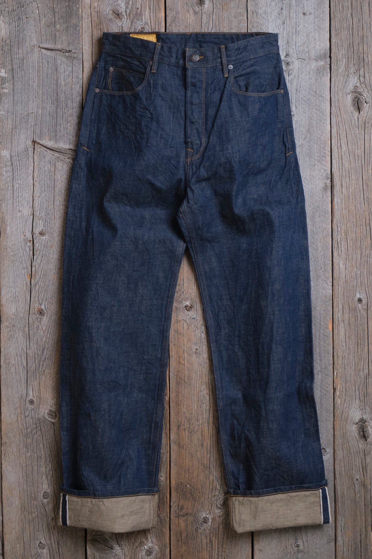 Modesto 13 Ounce Natural Rinsed Denim