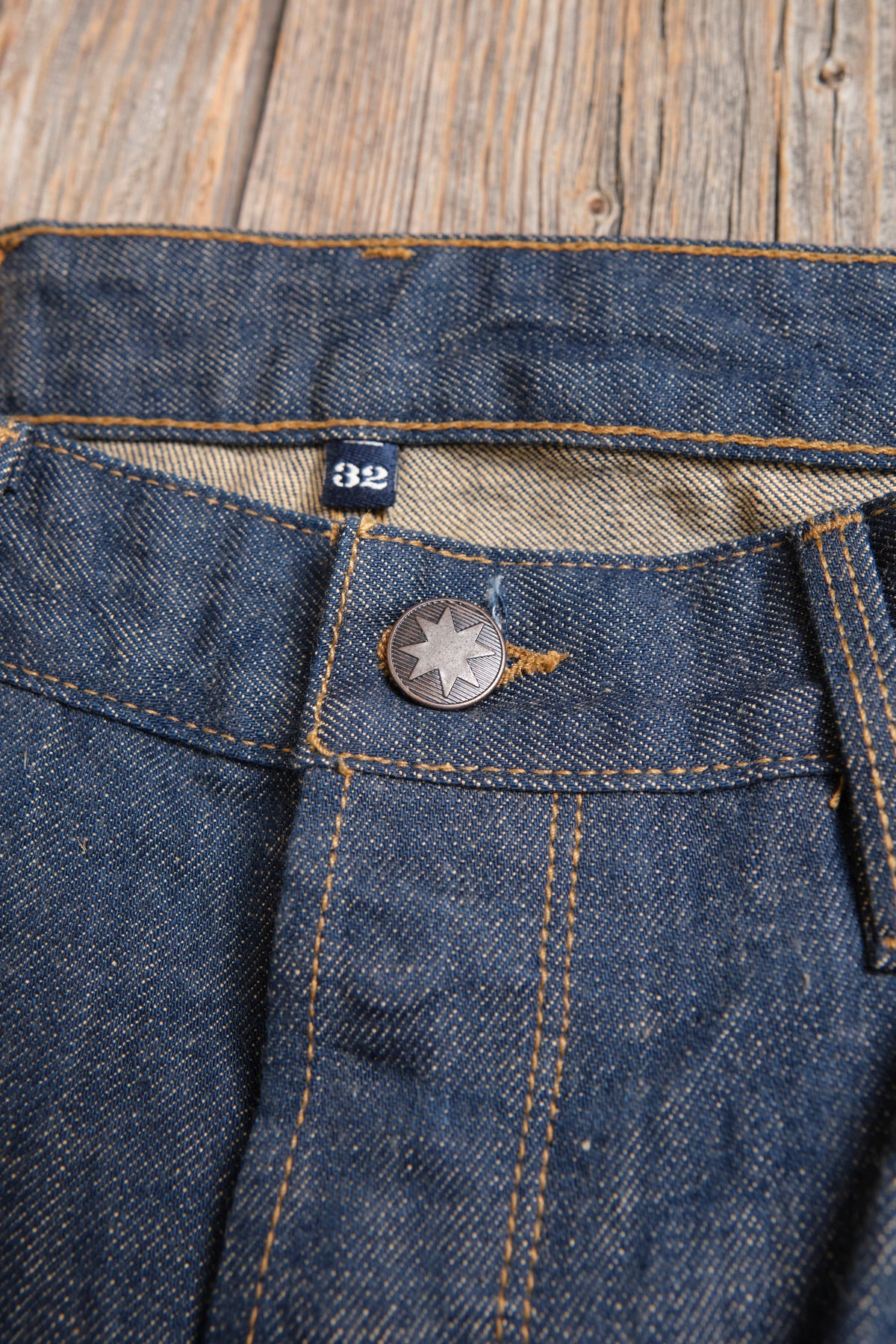Modesto 13 Ounce Natural Rinsed Denim