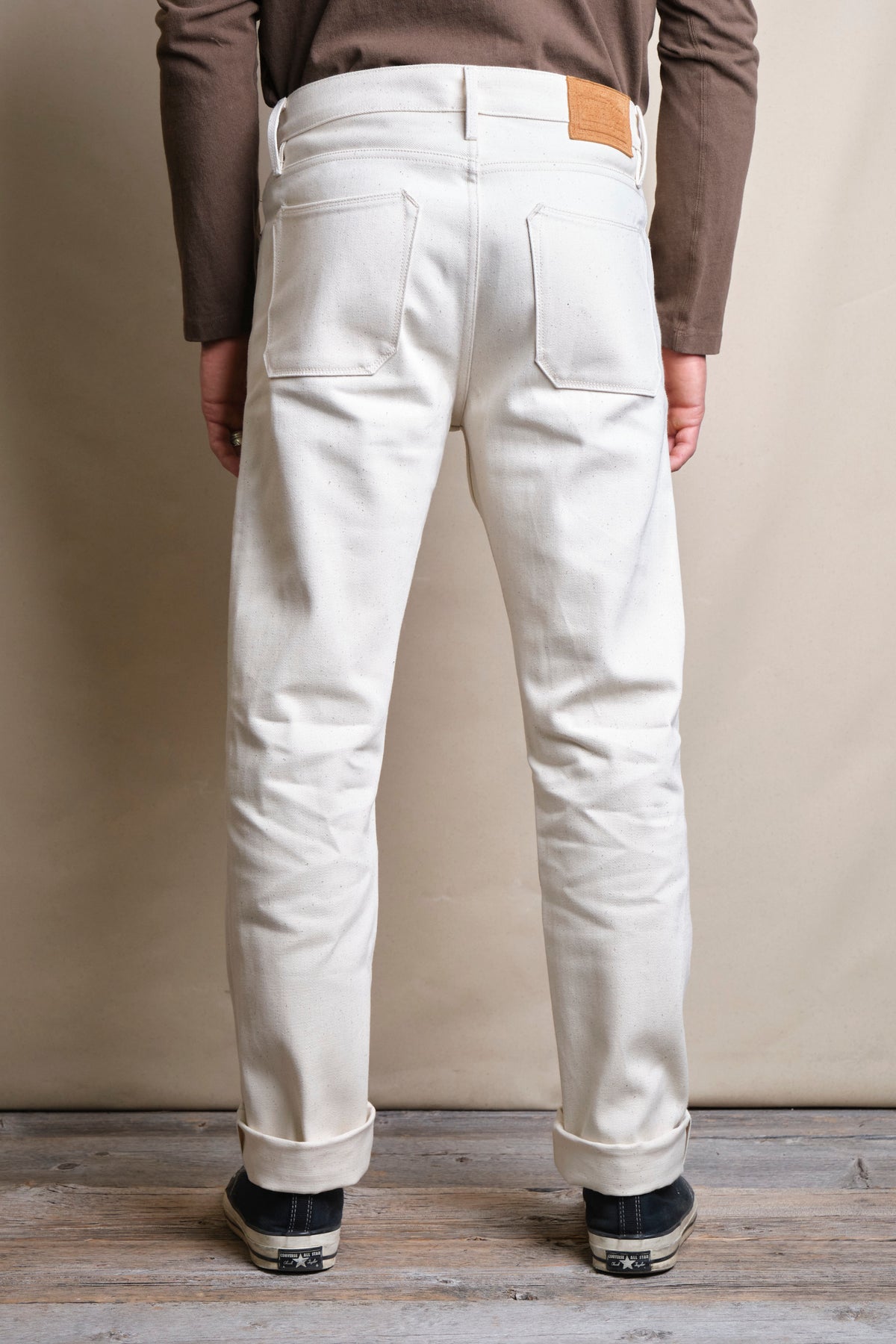 Portola Classic Taper 14 Ounce Ecru Denim