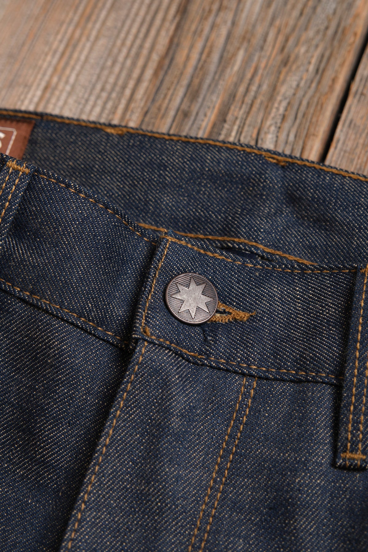 Wilkes Western 13 Ounce Natural Rinsed Denim
