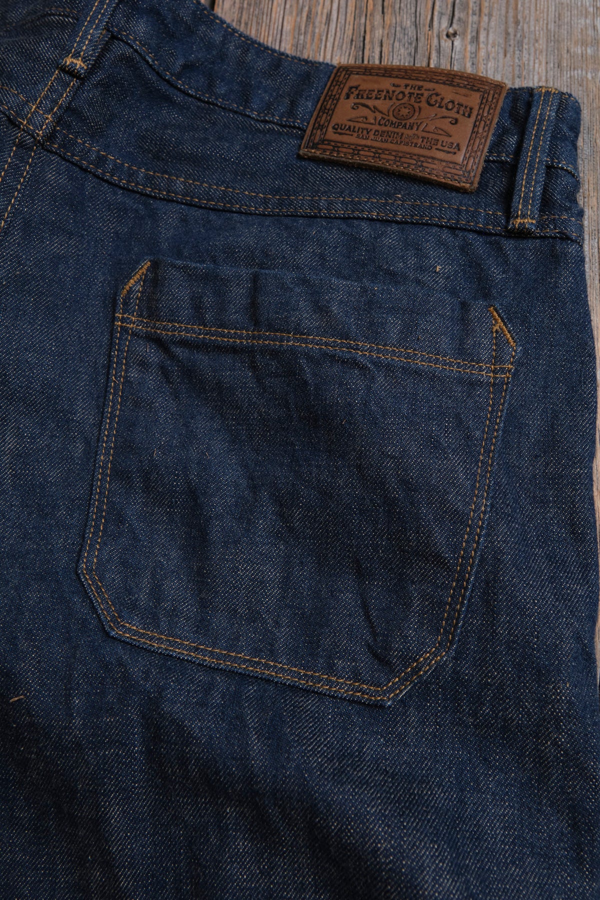 Rios 13 Ounce Natural Rinsed Denim