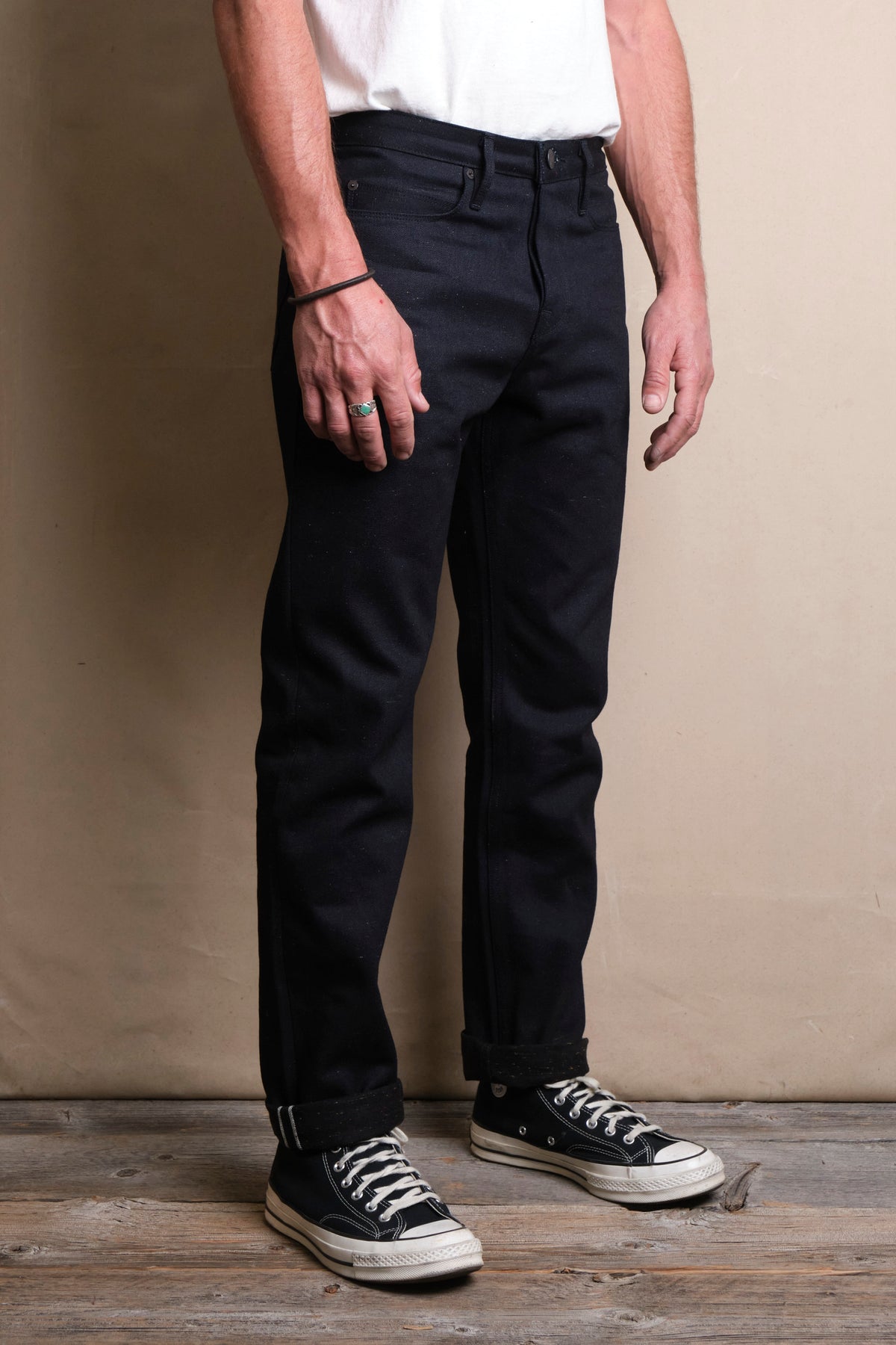 Portola 14 Ounce Raw Fleck Denim