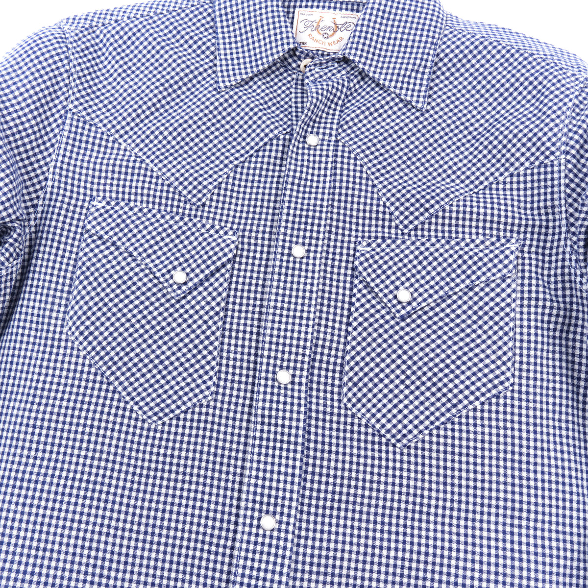 Northfork SS Blue Gingham