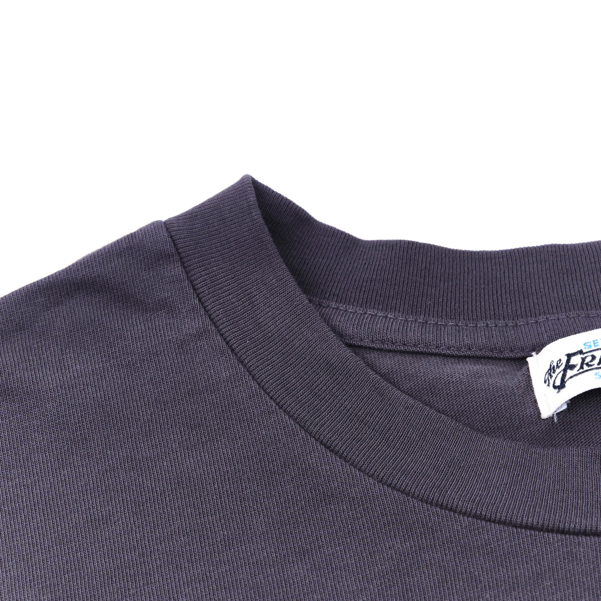 9 ounce Pocketless T-Shirt Vintage Grey Blue