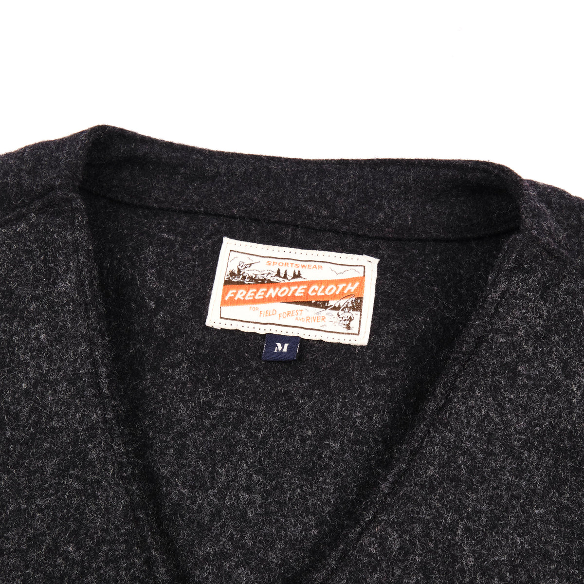 Keynot Black Wool Hunting Vest
