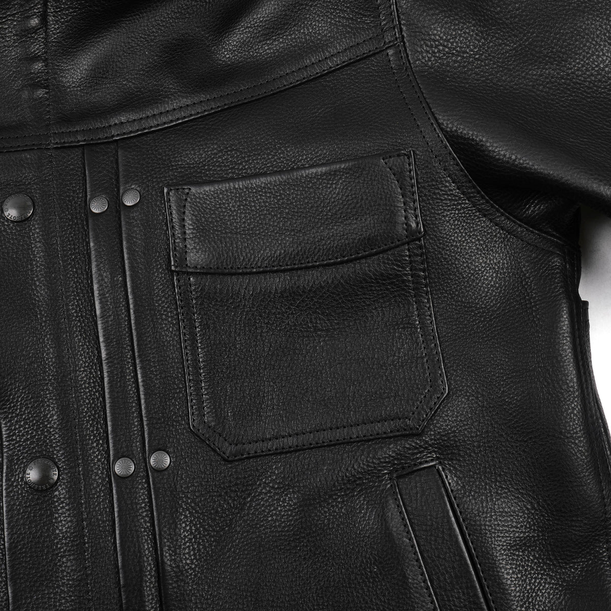 Riders Jacket Black Steerhide