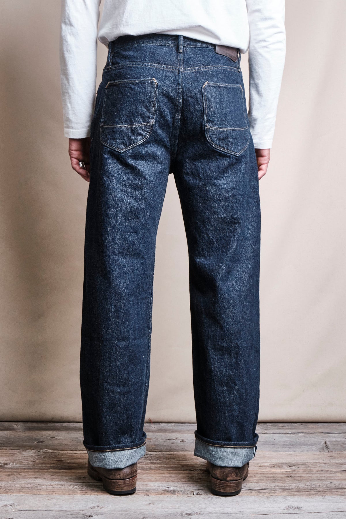 Modesto 14.50 Ounce Indigo Unsanforized Denim