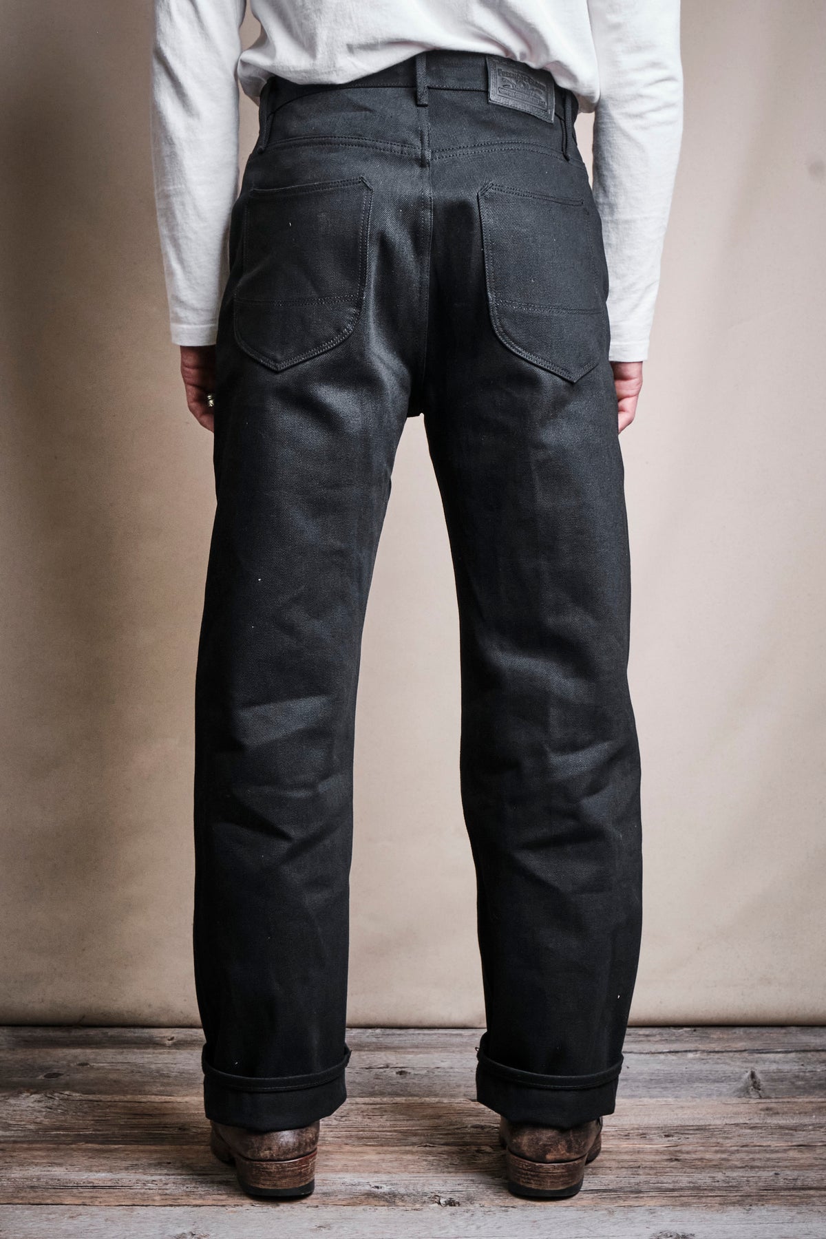 Modesto 15.75 Ounce Black Denim