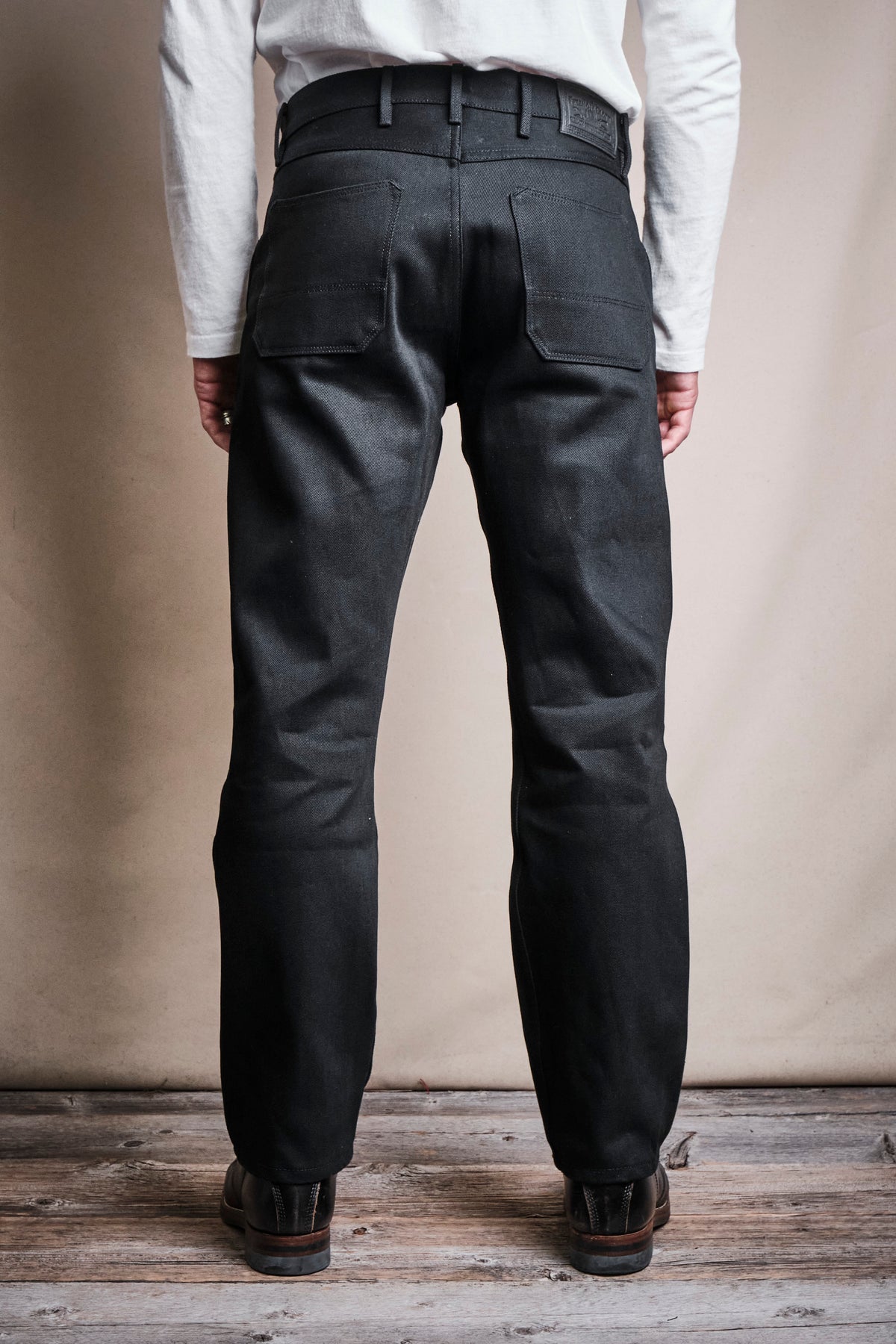 Wilkes Western 15.75 Ounce Black Denim
