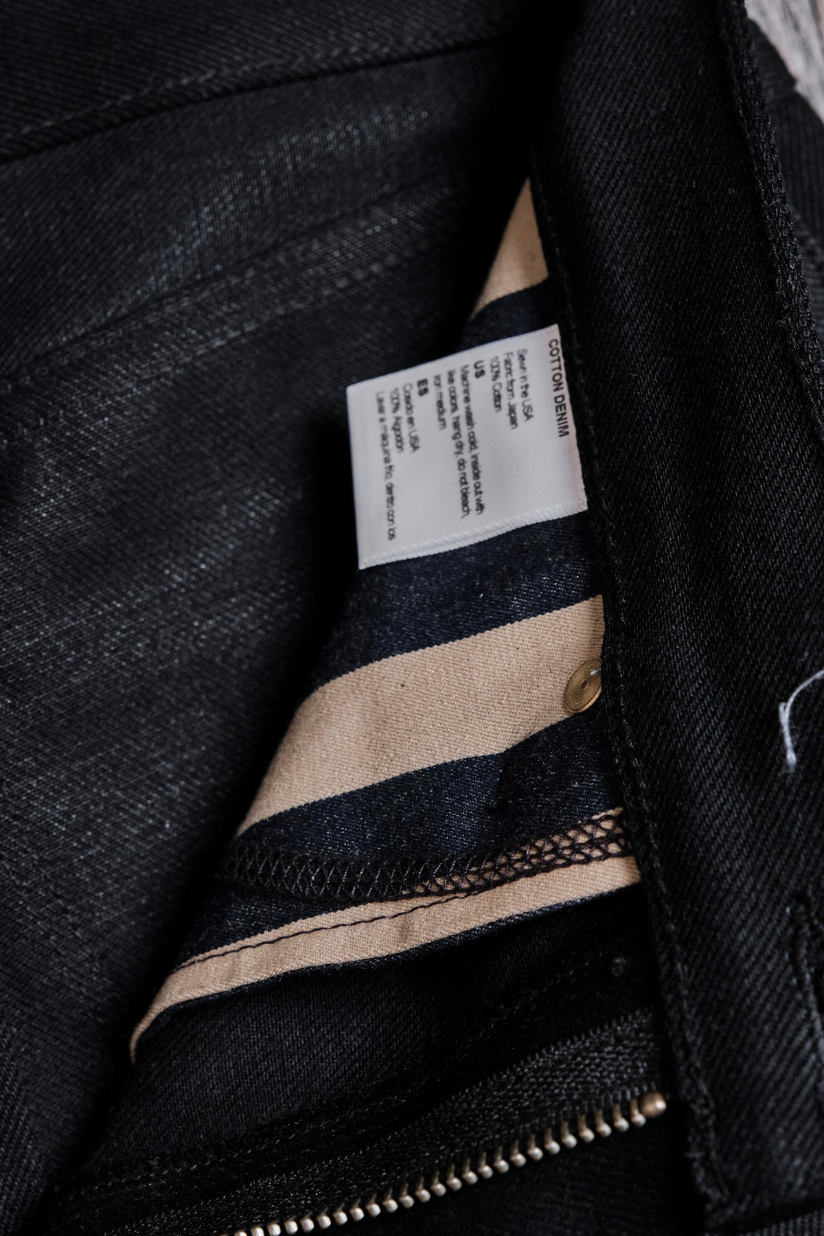 Wilkes Western 15.75 Ounce Black Denim